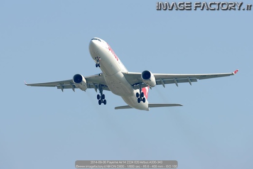 2014-09-06 Payerne Air14 2224 020 Airbus A330-343